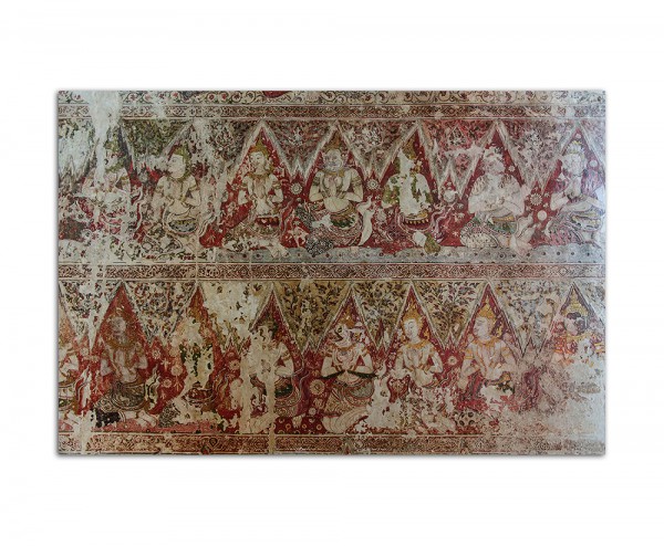 120x80cm Schriftstück Tempel Thailand