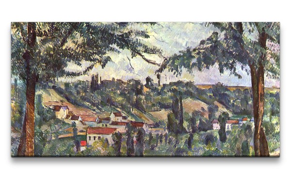Remaster 120x60cm Paul Cézanne weltberühmtes Wandbild The Hameau des Pâtis
