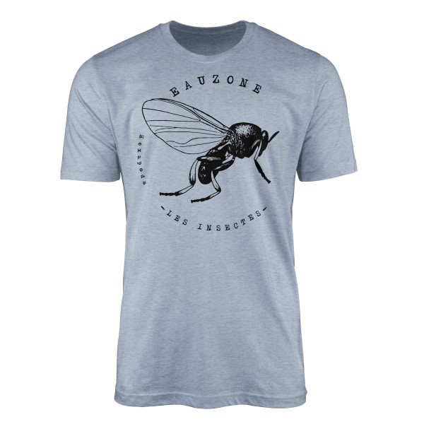 Hexapoda Herren T-Shirt Black Fly