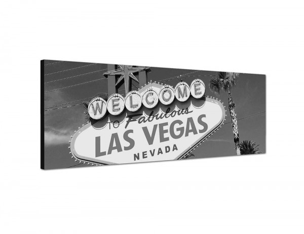 150x50cm Las Vegas Schild Reklame Himmel Palmen