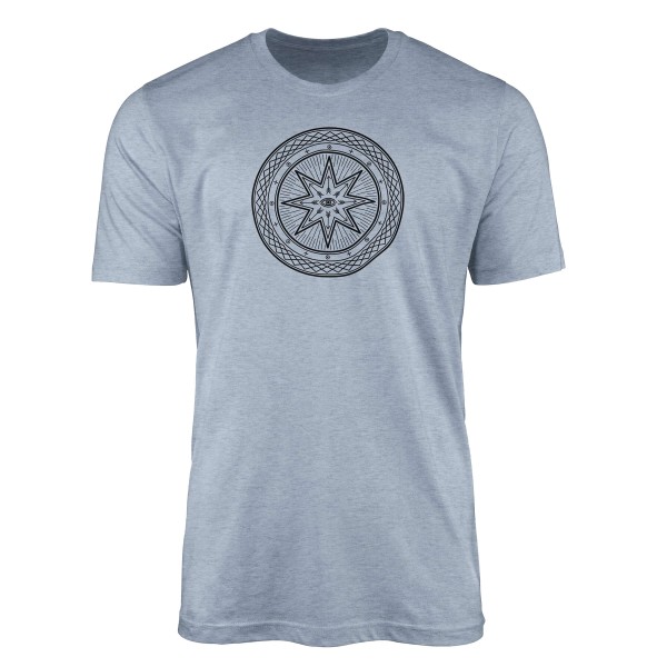 Premium T-Shirt Alchemy Serie Symbole angenehmer Tragekomfort feine Struktur No.0034
