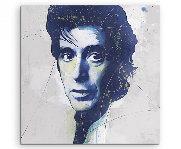Al Pacino Aqua 90x60 cm Aquarell Kunstbild