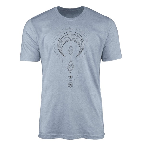 Premium T-Shirt Alchemy Serie Symbole angenehmer Tragekomfort feine Struktur No.0083