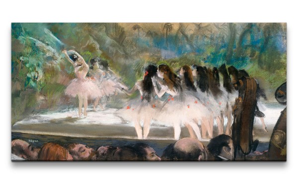 Remaster 120x60cm Edgar Degas weltberühmtes Wandbild Ballet at the Paris Opéra zeitlose Kunst