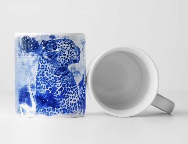 Leopard IV Tasse als Geschenk, Design Sinus Art