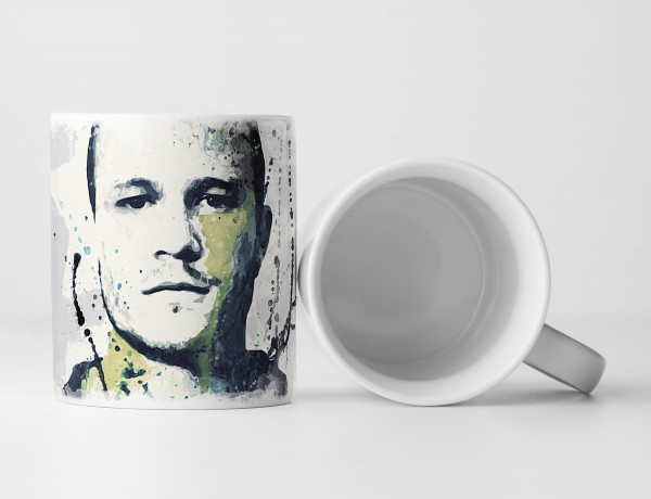 Heath Ledger Tasse als Geschenk, Design Sinus Art