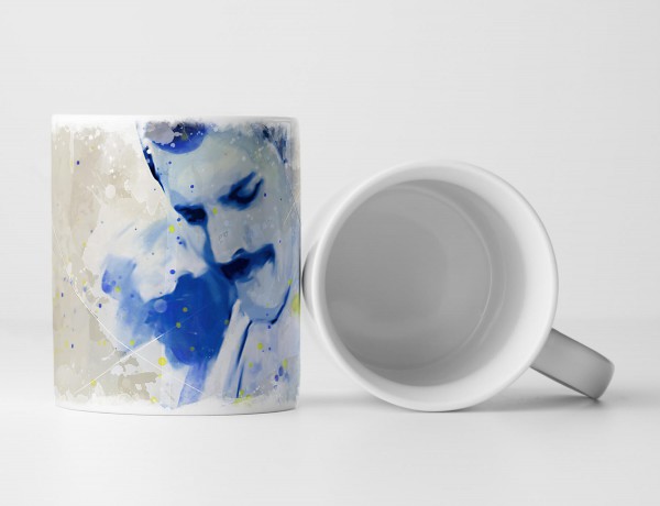 Freddie Mercury VI Tasse als Geschenk, Design Sinus Art