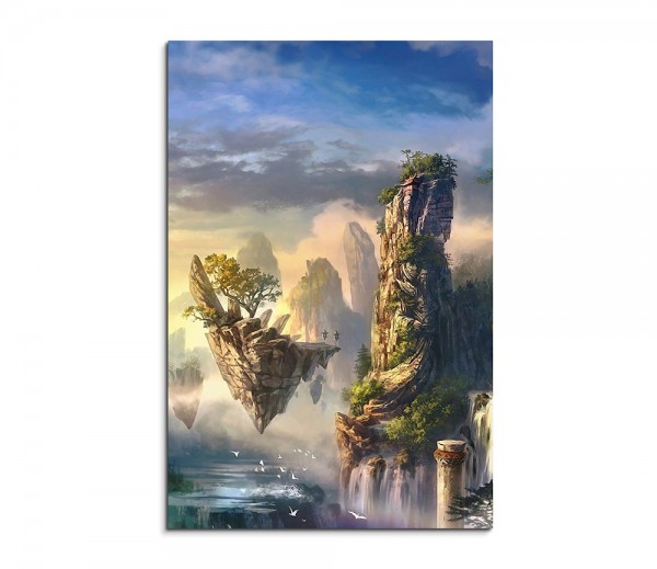 Floating Islands 5 Fantasy Art 90x60cm