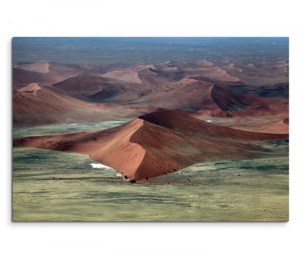 120x80cm Wandbild Namibia Meer Sanddünen