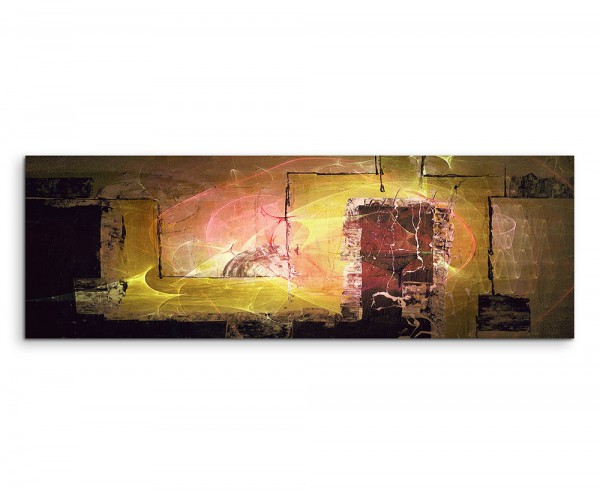 Abstraktes Panoramabild 1396 150x50cm