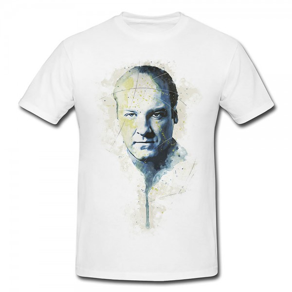 Tony Soprano II Premium Herren und Damen T-Shirt Motiv aus Paul Sinus Aquarell