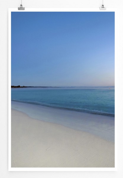Landschaftsfotografie 60x90cm Poster Harmonischer Marine Park Beach USA