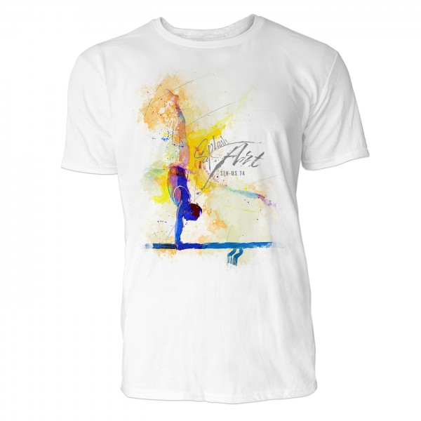 Turner am Boden Sinus Art ® T-Shirt Crewneck Tee with Frontartwork