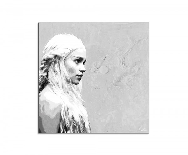 The Mother of Dragons 100x100cm