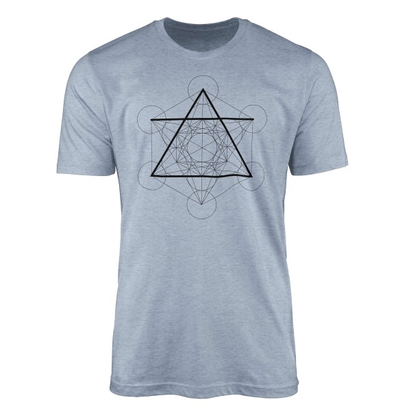 Premium T-Shirt Alchemy Serie Symbole angenehmer Tragekomfort feine Struktur No.0086