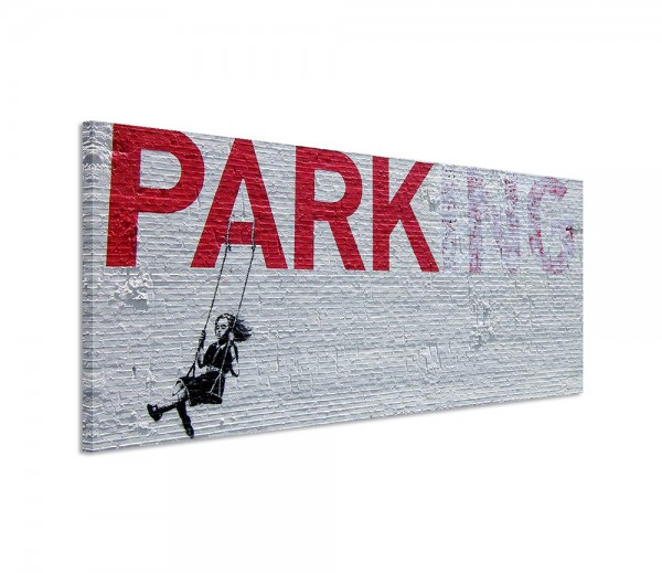 Parking Graffiti Bnksy 150x50cm