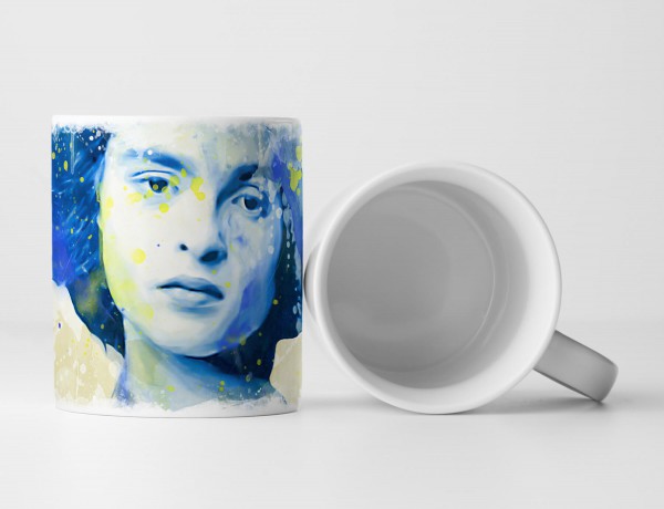 Helena Bonham III Tasse als Geschenk, Design Sinus Art