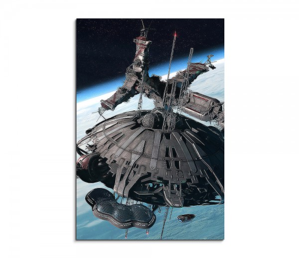 Space Station Fantasy 90x60cm