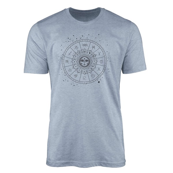 Premium T-Shirt Alchemy Serie Symbole angenehmer Tragekomfort feine Struktur No.0073