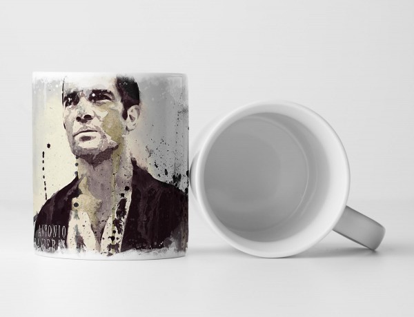 Antonio Banderas Tasse als Geschenk, Design Sinus Art