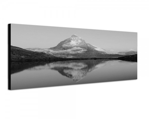 150x50cm Matterhorn Felsen Waldsee Spiegelung