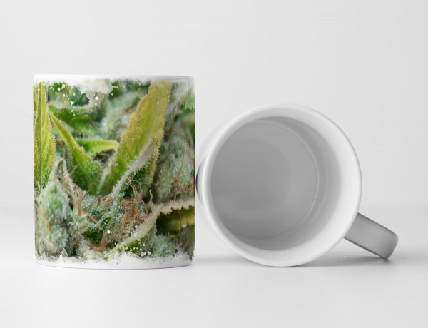 Tasse Geschenk Cannabis Knospen