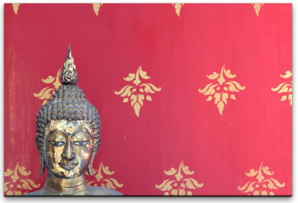 Buddhafigur Wandbild in verschiedenen Größen
