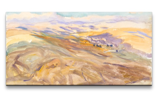 Remaster 120x60cm John Singer weltberühmtes Gemälde zeitlose Kunst abstrakte Landschaft