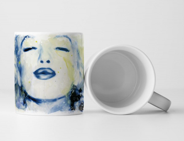 Marilyn Monroe X Tasse als Geschenk, Design Sinus Art