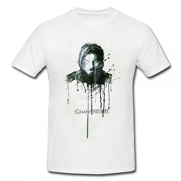 Jaime Lennister Game of Thrones Premium Herren und Damen T-Shirt Motiv aus Paul Sinus Aquarell