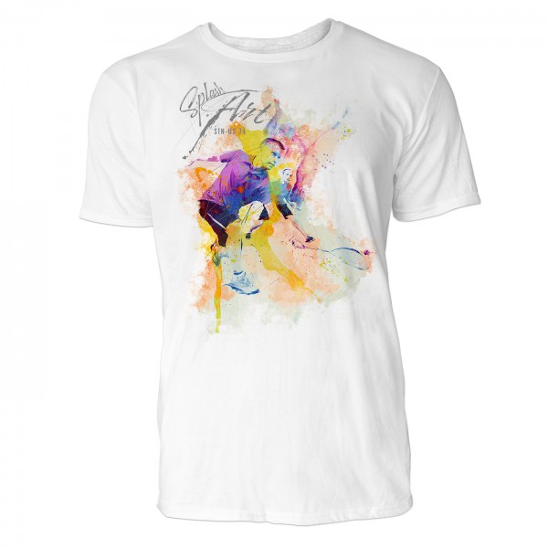 Squash Sinus Art ® T-Shirt Crewneck Tee with Frontartwork