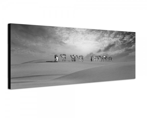 150x50cm Dubai Wüste Sanddünen Kamele Safari