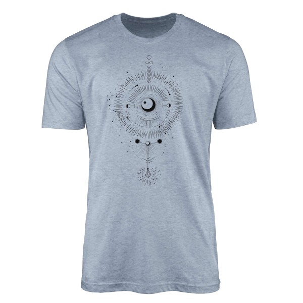 Premium T-Shirt Alchemy Serie Symbole angenehmer Tragekomfort feine Struktur No.0058