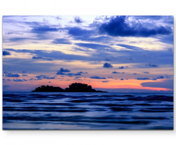 Sonnenaufgang auf dem dem Meer - Leinwandbild