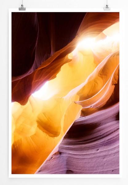 90x60cm Poster Bild - Antelope Canyon