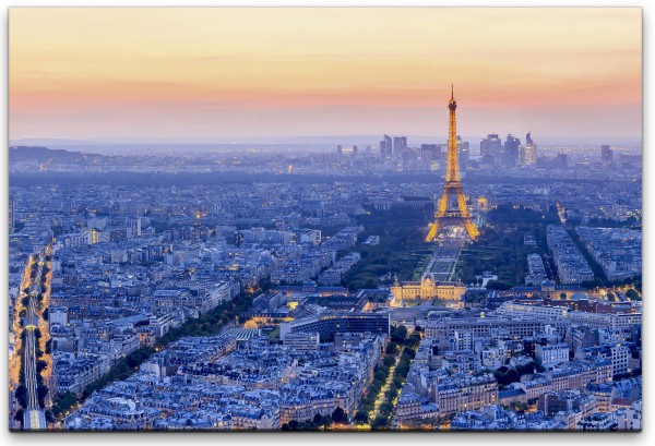 Frankreich Eiffelturm Wandbild in verschiedenen Größen
