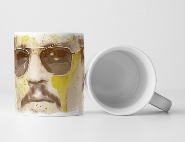 Johnny Depp Tasse als Geschenk, Design Sinus Art