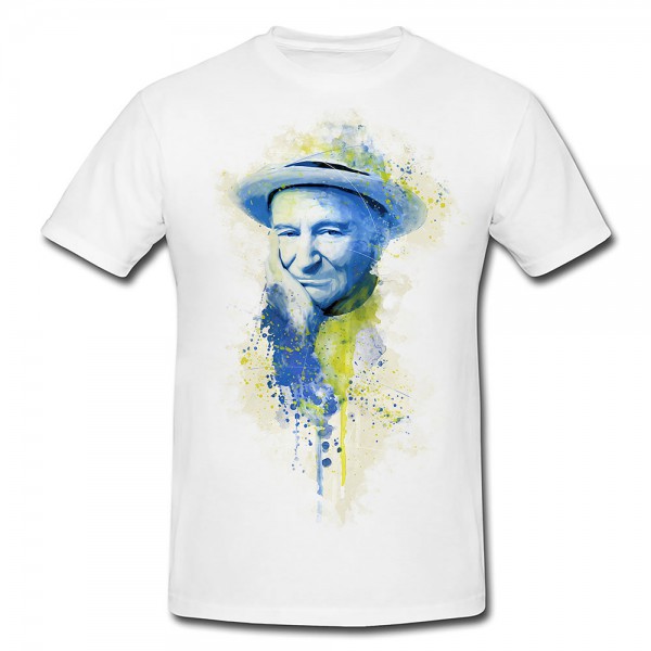 Robin Williams I Premium Herren und Damen T-Shirt Motiv aus Paul Sinus Aquarell