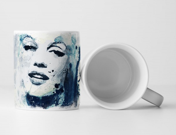 Marilyn Monroe XII Tasse als Geschenk, Design Sinus Art