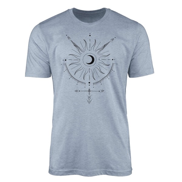 Premium T-Shirt Alchemy Serie Symbole angenehmer Tragekomfort feine Struktur No.0049