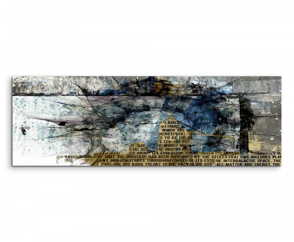 Abstraktes Panoramabild 1439 150x50cm