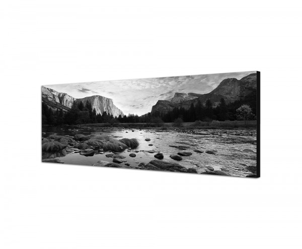 150x50cm Yosemite Berge See Landschaft Natur