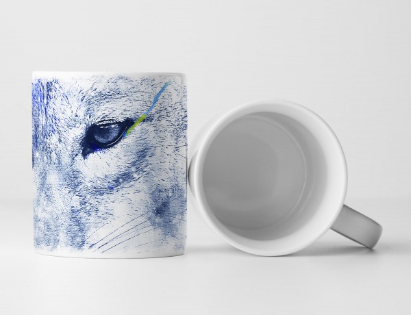 Fox Pair Tasse als Geschenk, Design Sinus Art