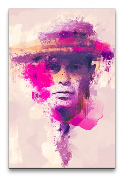 Boardwalk Empire Steve Buscemi Porträt Abstrakt Kunst Kultserie 60x90cm Leinwandbild