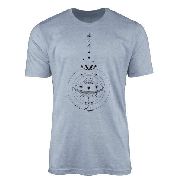 Premium T-Shirt Alchemy Serie Symbole angenehmer Tragekomfort feine Struktur No.0060