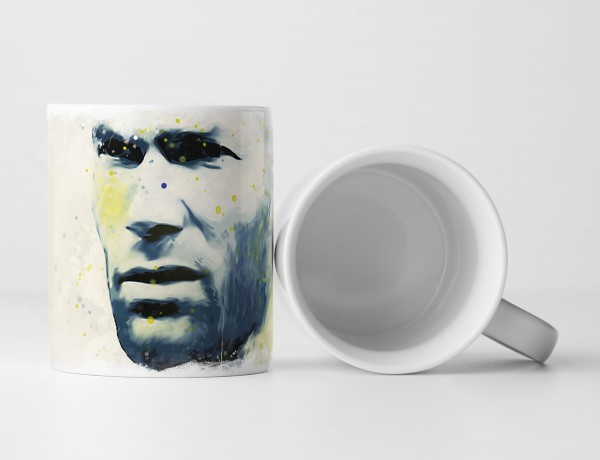 Zinedine Zidane I Tasse als Geschenk, Design Sinus Art