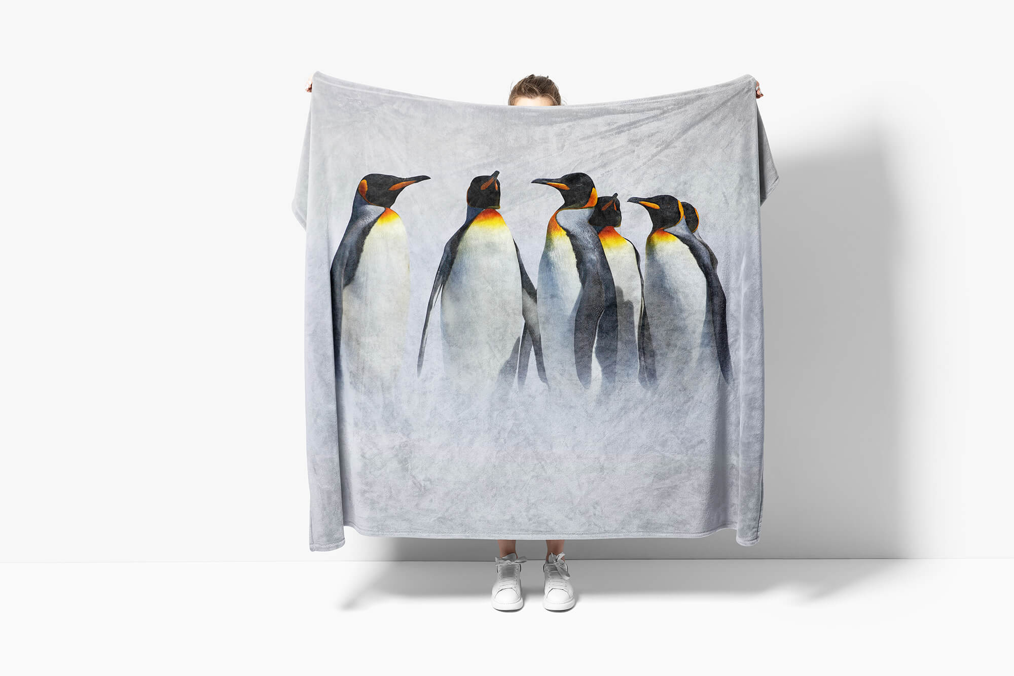 Magisches Handtuch, Pinguin im Schnee, 1 Stk., Lieblingsshop