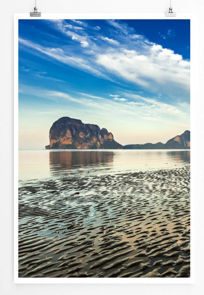 Landschaftsfotografie 60x90cm Poster Sand und Meer