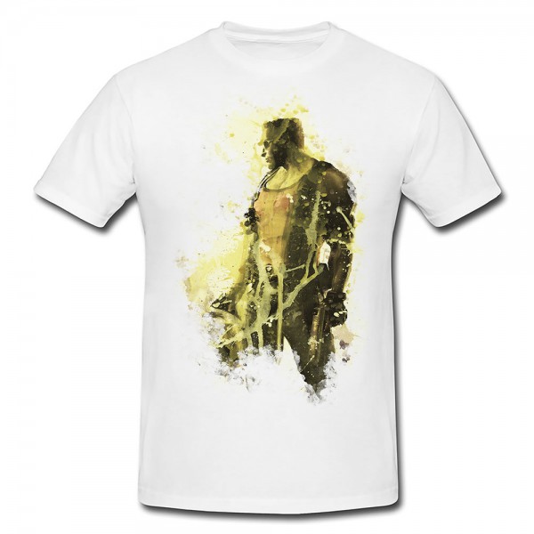 Duke Nukem Premium Herren und Damen T-Shirt Motiv aus Paul Sinus Aquarell