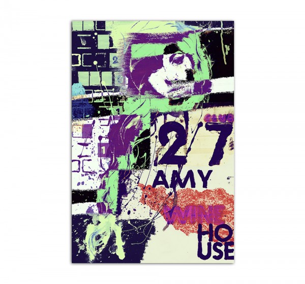 Amy Winehouse-Club 27, Art-Poster, 61x91cm